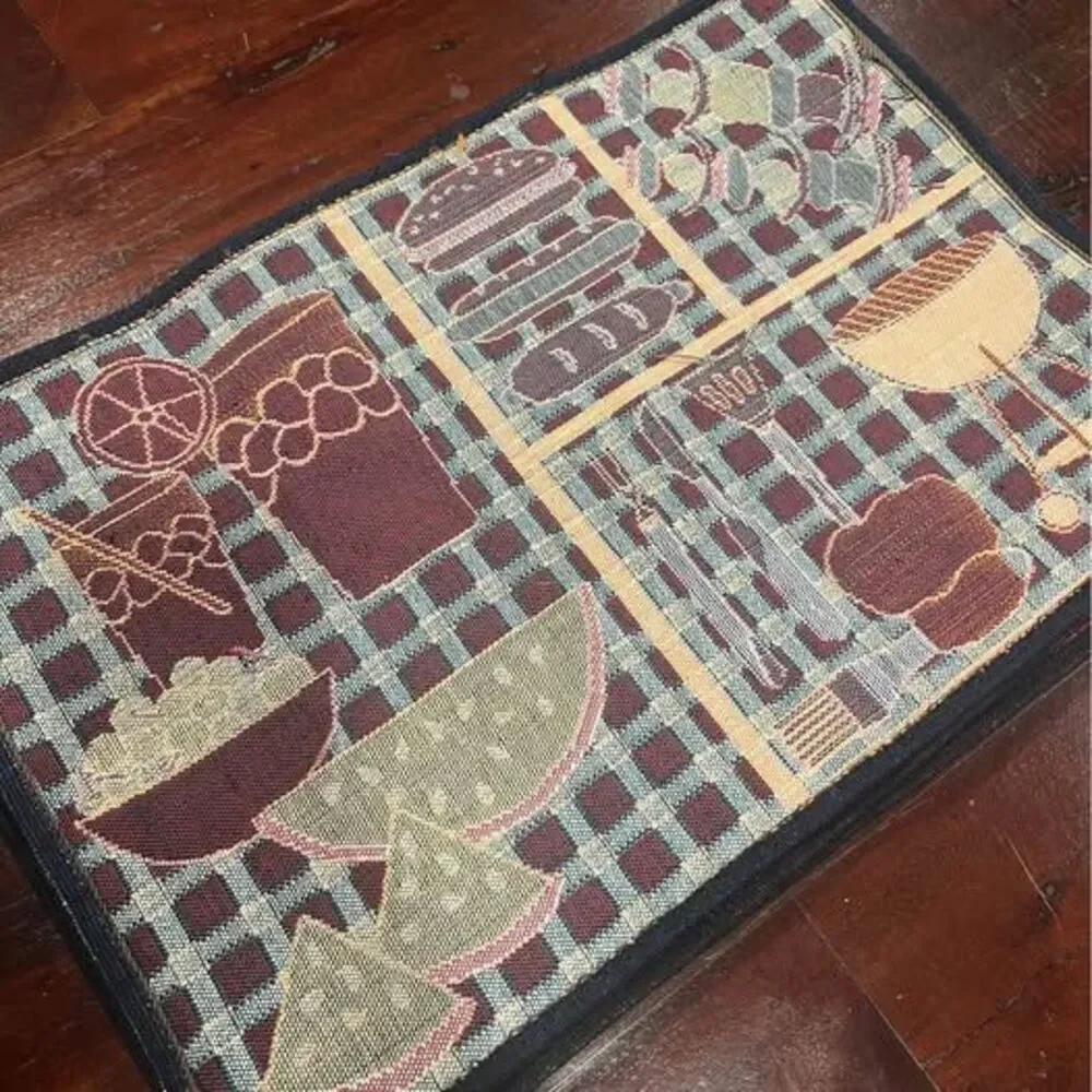 BBQ Picnic Tapestry Placemats – Set of 6